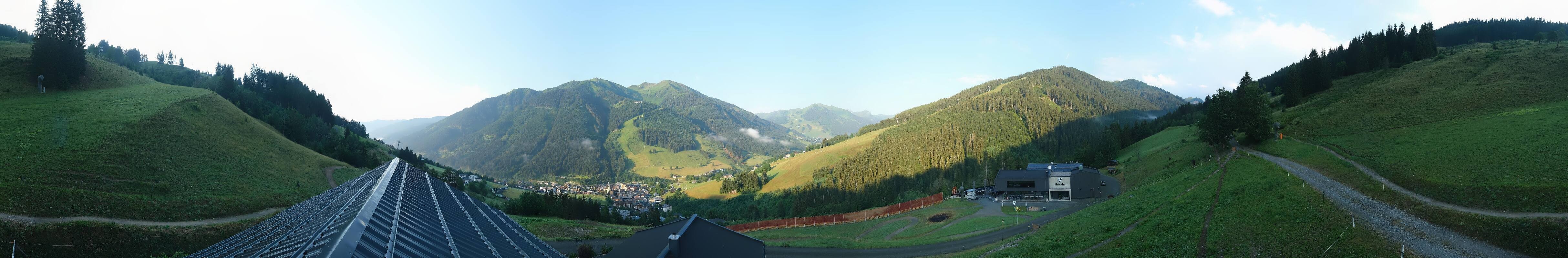 Archiv Foto Webcam Saalbach - Blick von der Maisalm