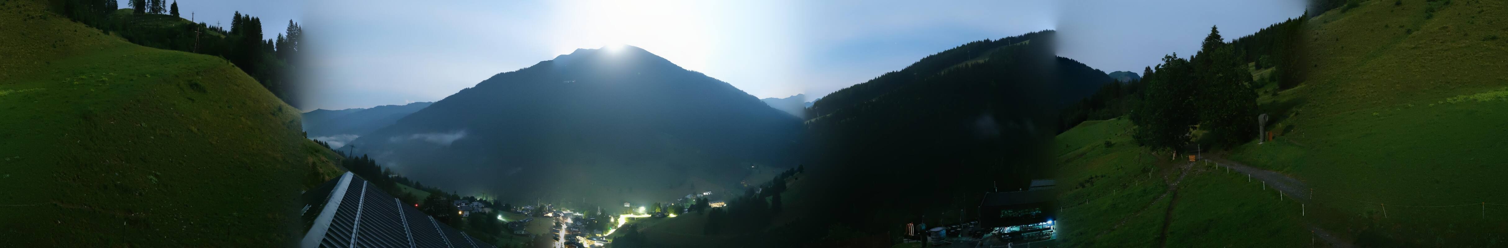 Archived image Webcam Saalbach - View from the Maisalm