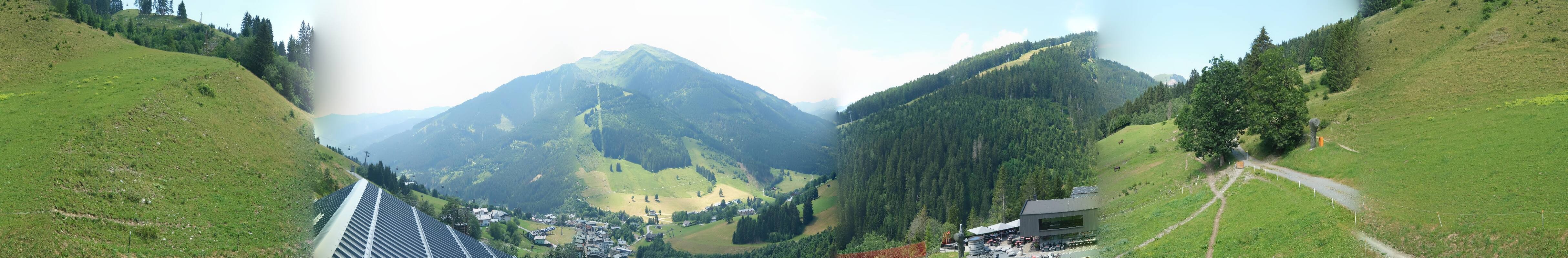 Archiv Foto Webcam Saalbach - Blick von der Maisalm