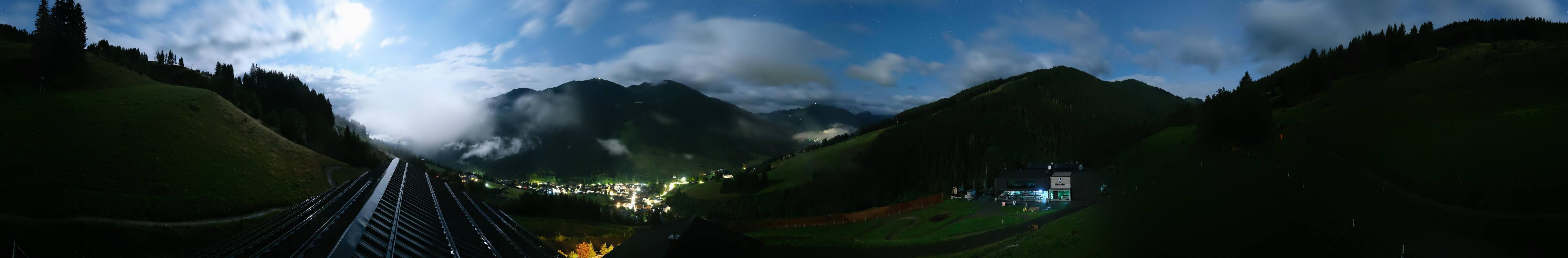 Archiv Foto Webcam Saalbach - Blick von der Maisalm