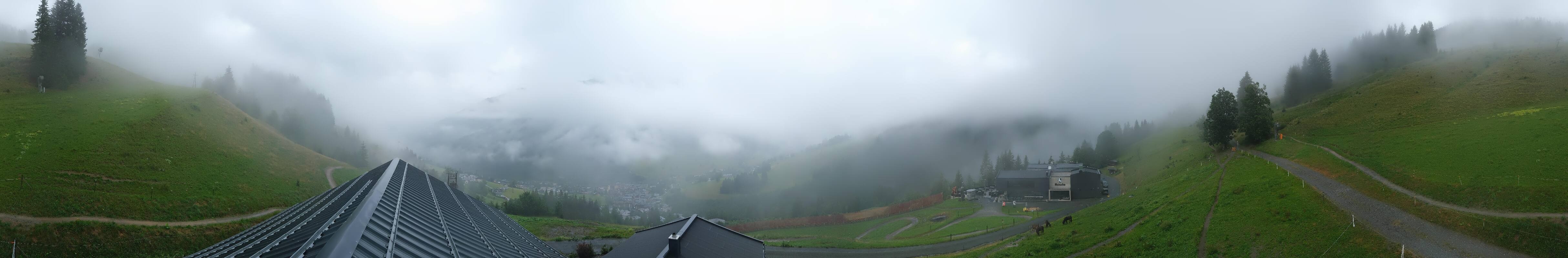 Archiv Foto Webcam Saalbach - Blick von der Maisalm