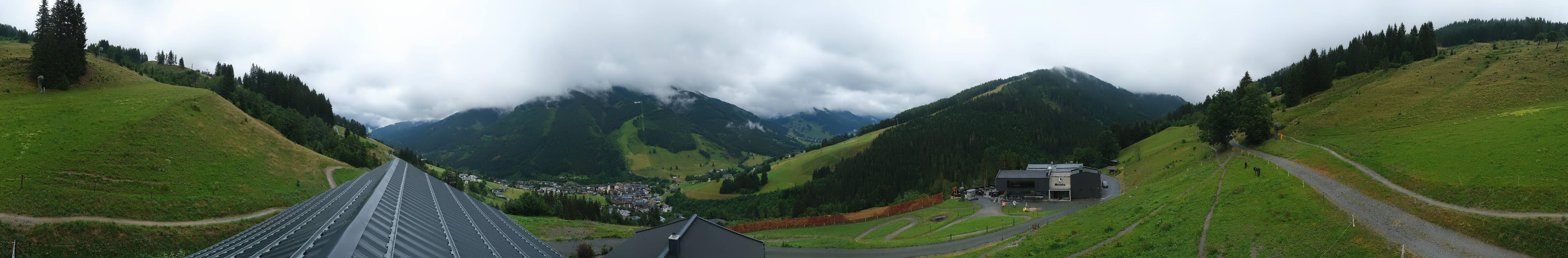 Archiv Foto Webcam Saalbach - Blick von der Maisalm