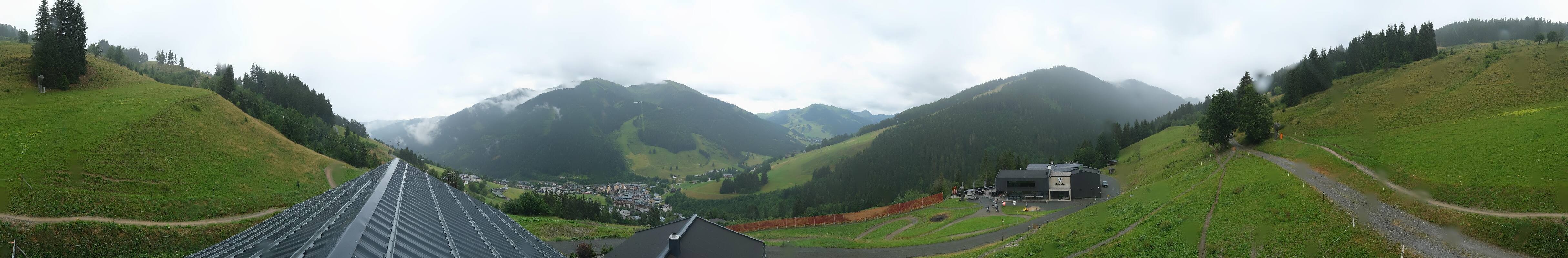 Archiv Foto Webcam Saalbach - Blick von der Maisalm