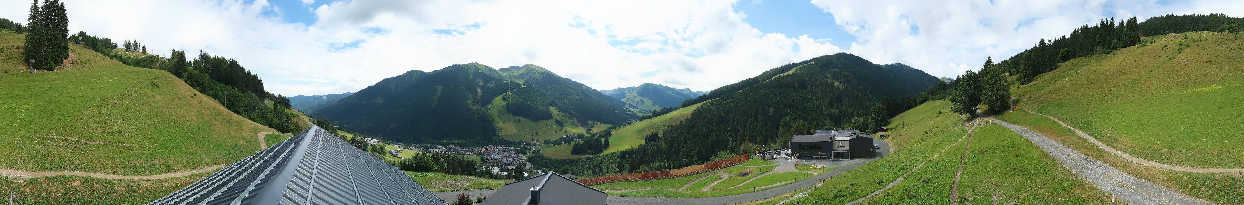 Archiv Foto Webcam Saalbach - Blick von der Maisalm