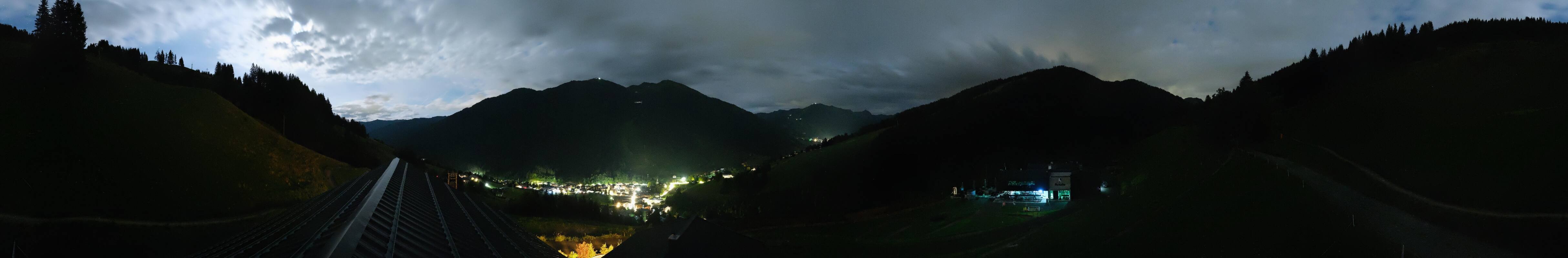 Archiv Foto Webcam Saalbach - Blick von der Maisalm