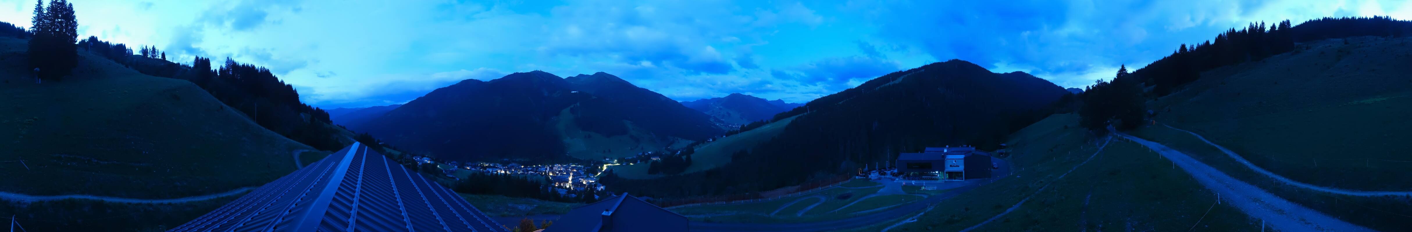 Archiv Foto Webcam Saalbach - Blick von der Maisalm
