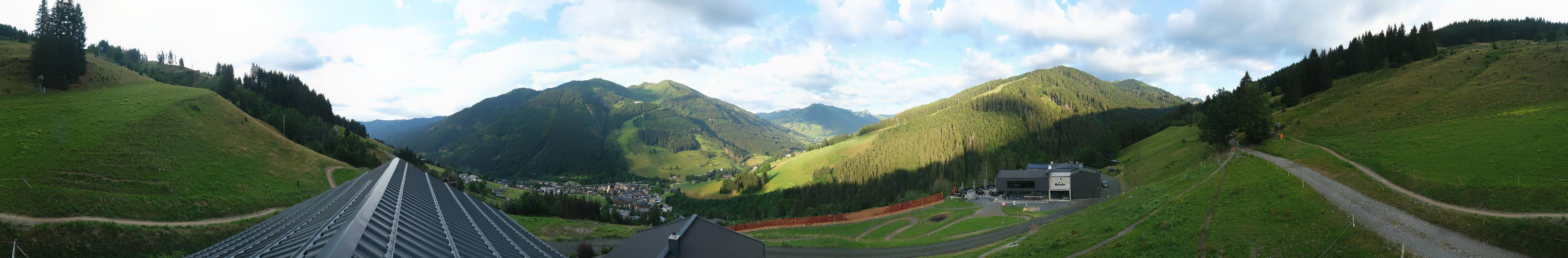 Archiv Foto Webcam Saalbach - Blick von der Maisalm