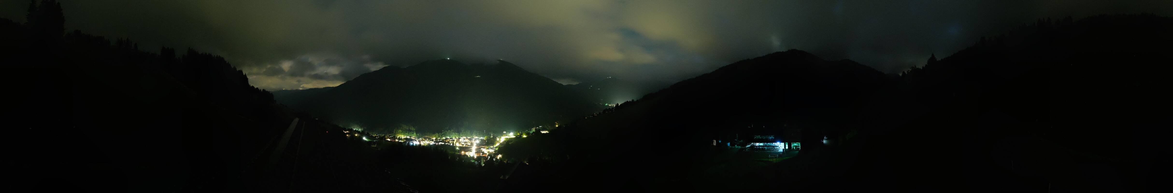 Archiv Foto Webcam Saalbach - Blick von der Maisalm