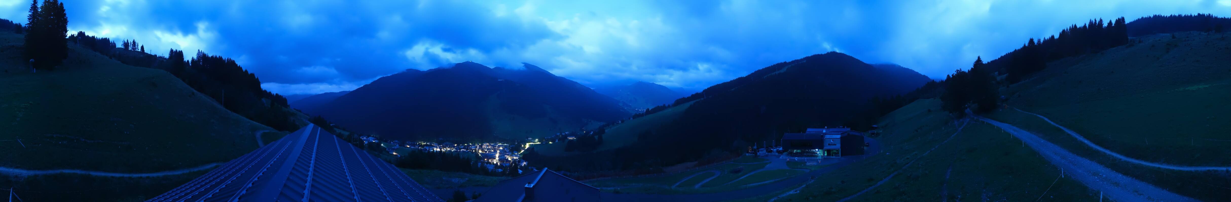Archiv Foto Webcam Saalbach - Blick von der Maisalm