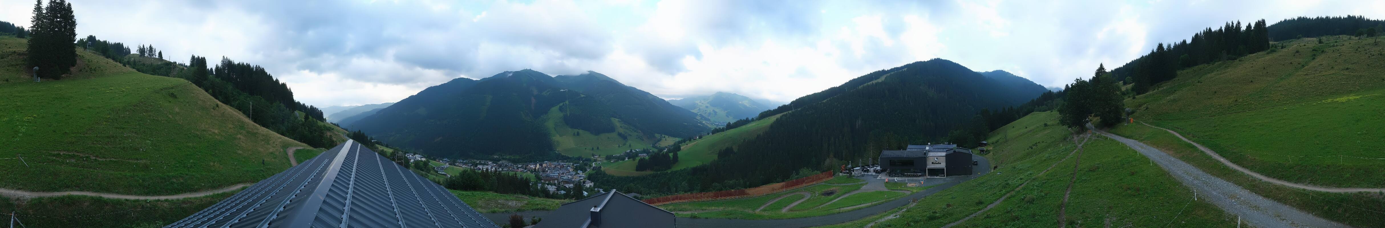 Archiv Foto Webcam Saalbach - Blick von der Maisalm