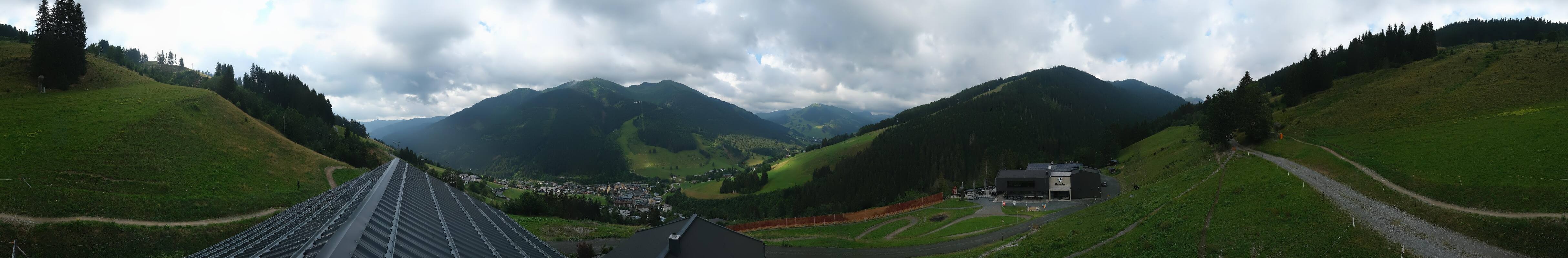 Archiv Foto Webcam Saalbach - Blick von der Maisalm