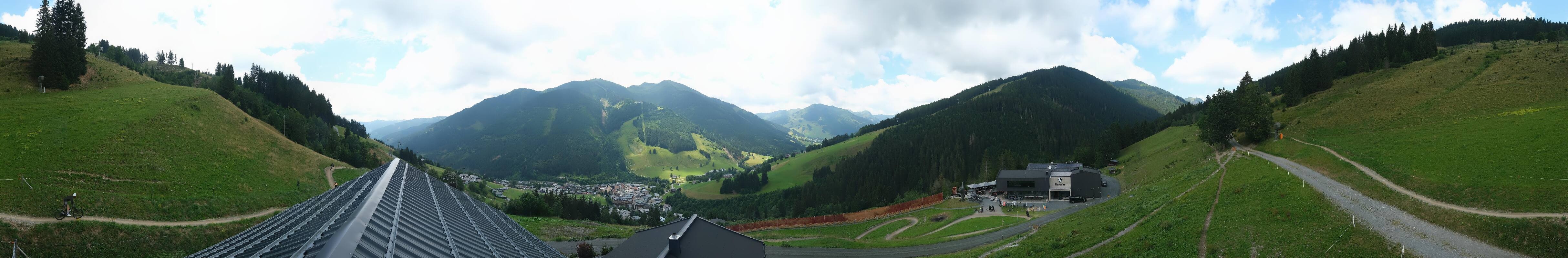 Archiv Foto Webcam Saalbach - Blick von der Maisalm