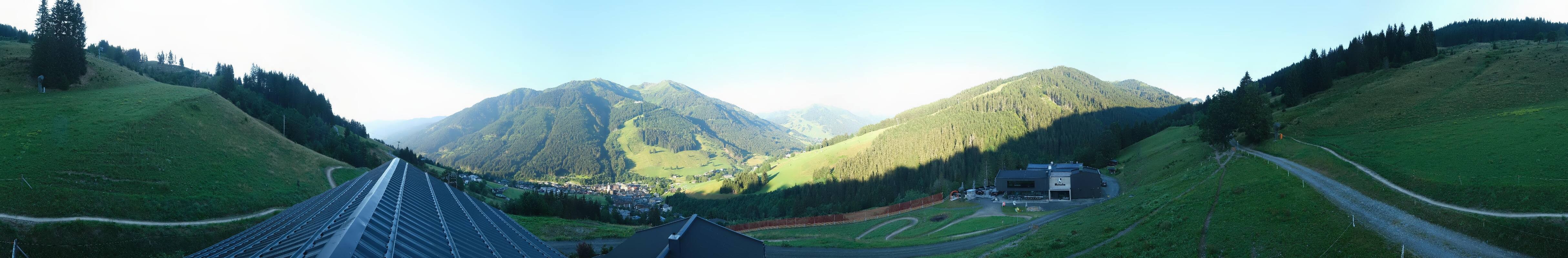 Archiv Foto Webcam Saalbach - Blick von der Maisalm