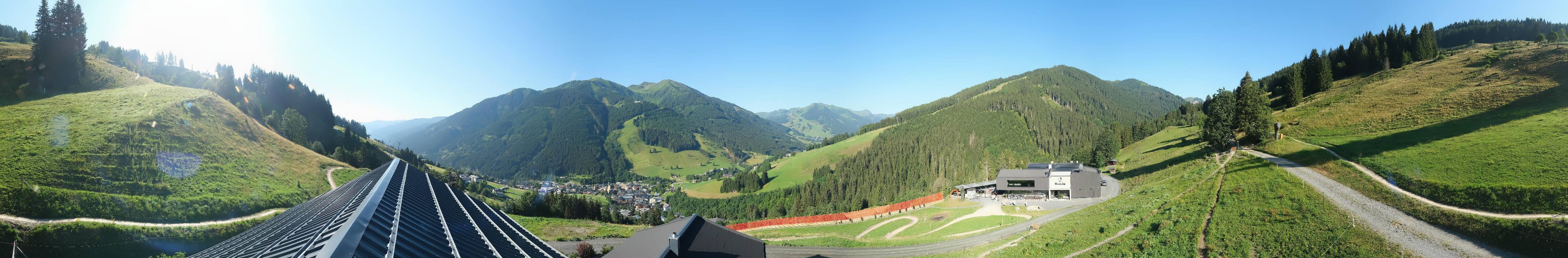 Archiv Foto Webcam Saalbach - Blick von der Maisalm