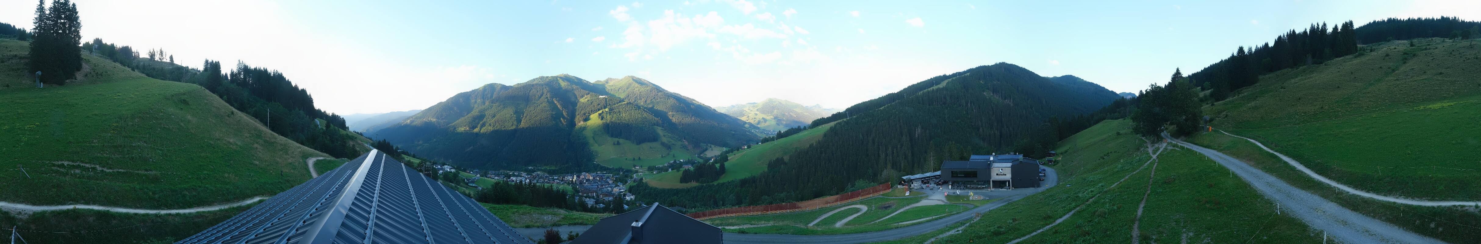 Archiv Foto Webcam Saalbach - Blick von der Maisalm