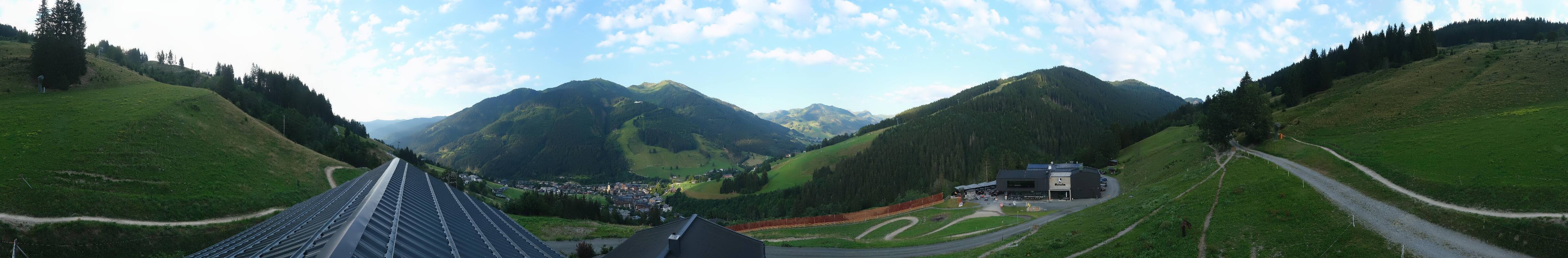 Archiv Foto Webcam Saalbach - Blick von der Maisalm