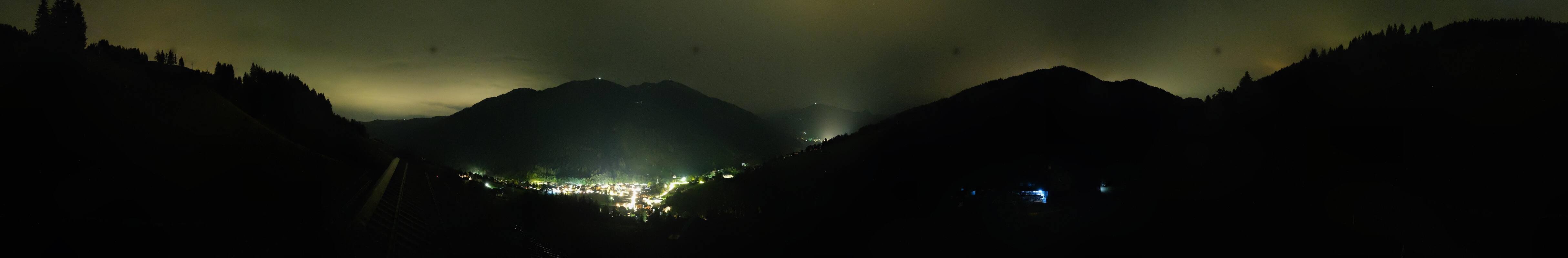 Archiv Foto Webcam Saalbach - Blick von der Maisalm
