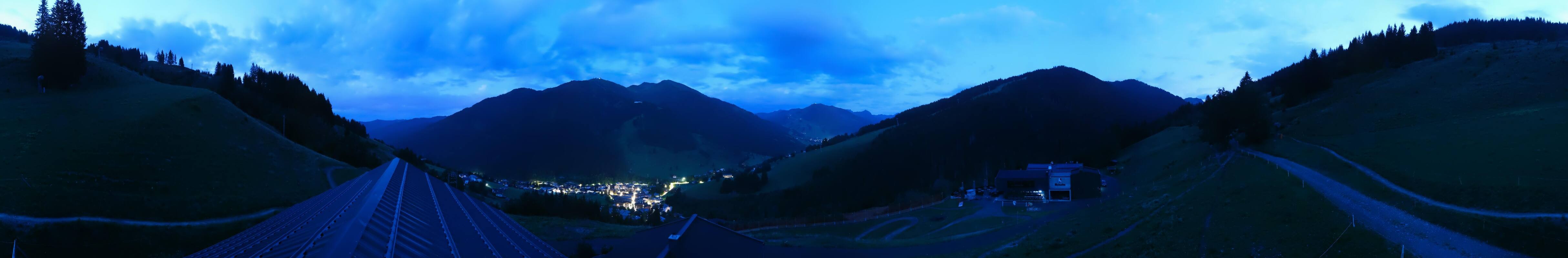 Archiv Foto Webcam Saalbach - Blick von der Maisalm