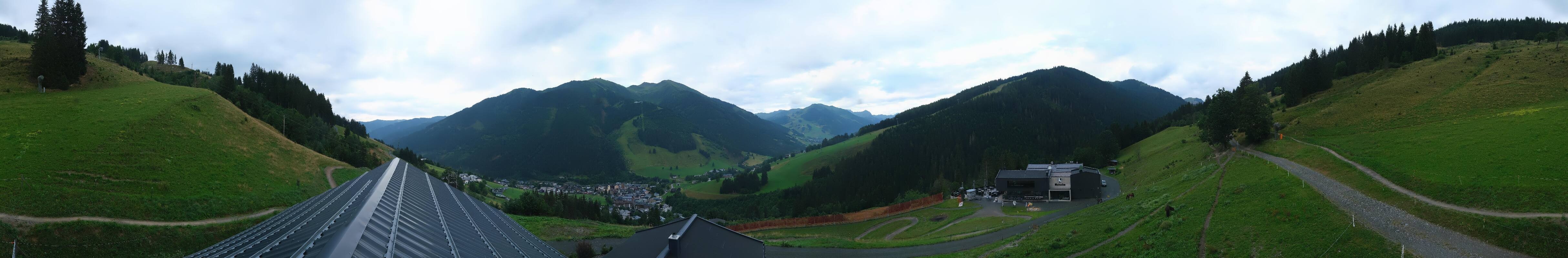 Archiv Foto Webcam Saalbach - Blick von der Maisalm
