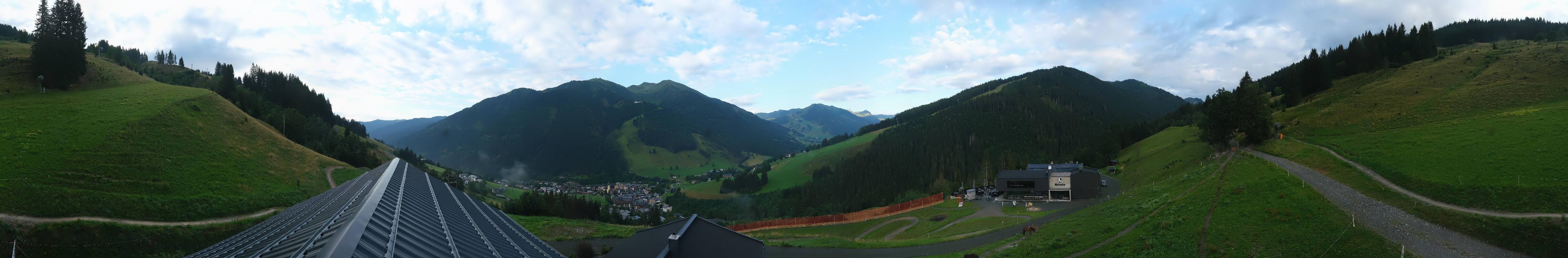 Archiv Foto Webcam Saalbach - Blick von der Maisalm