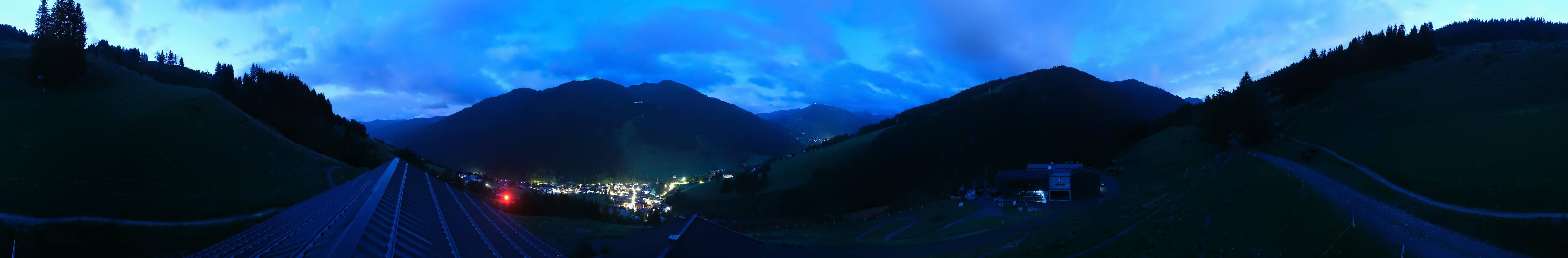 Archiv Foto Webcam Saalbach - Blick von der Maisalm