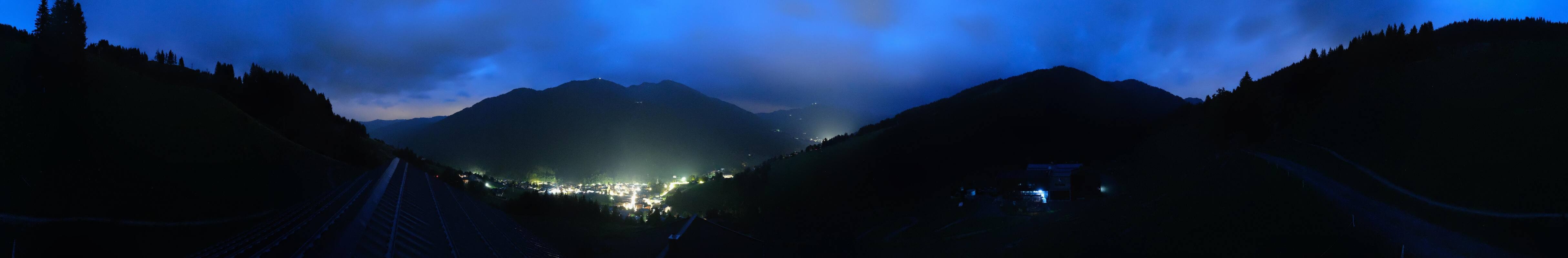 Archiv Foto Webcam Saalbach - Blick von der Maisalm