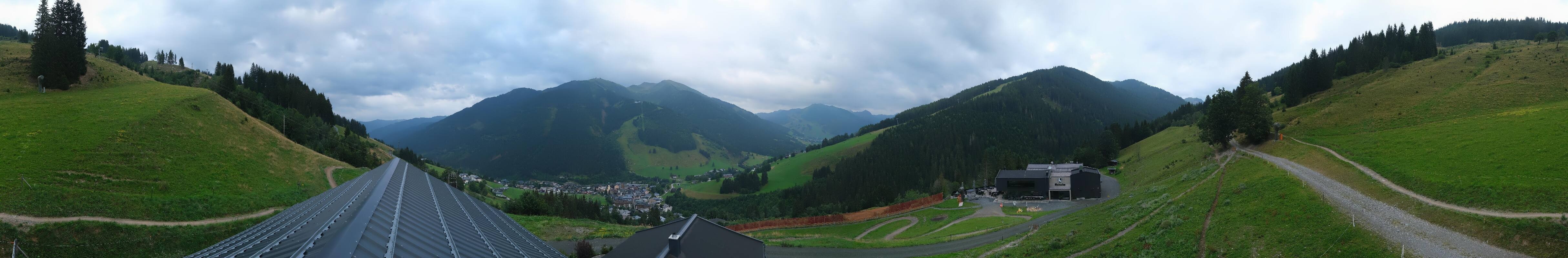 Archiv Foto Webcam Saalbach - Blick von der Maisalm
