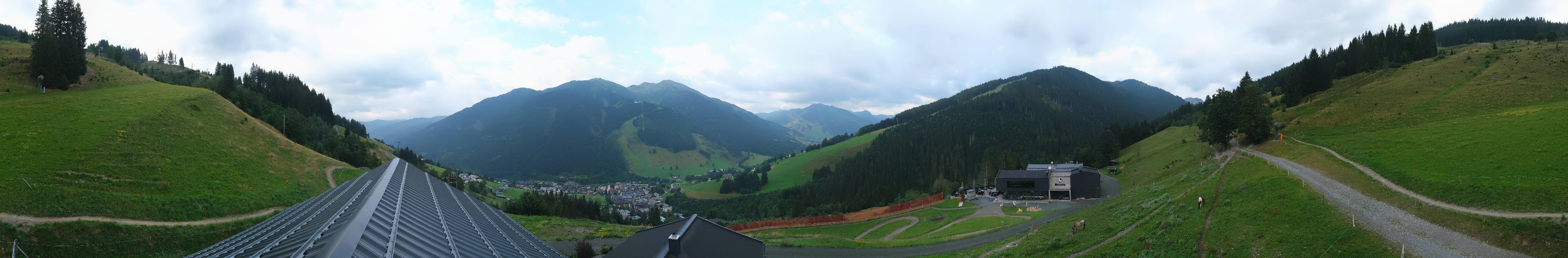 Archiv Foto Webcam Saalbach - Blick von der Maisalm