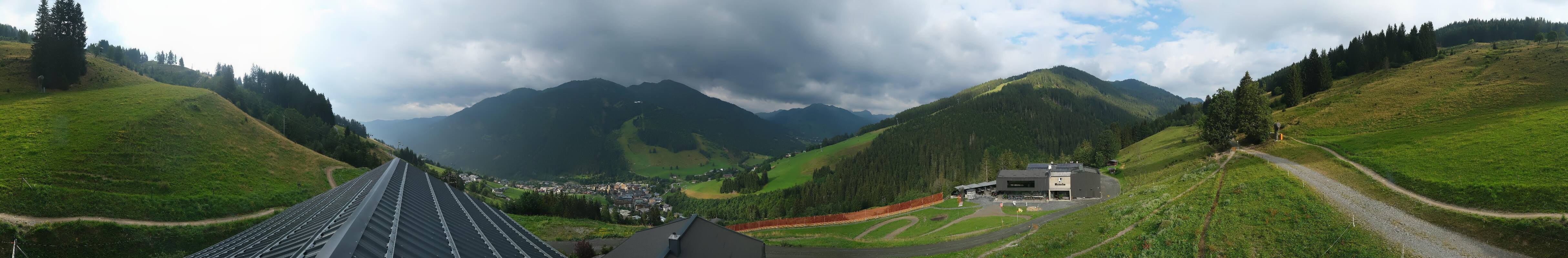 Archiv Foto Webcam Saalbach - Blick von der Maisalm
