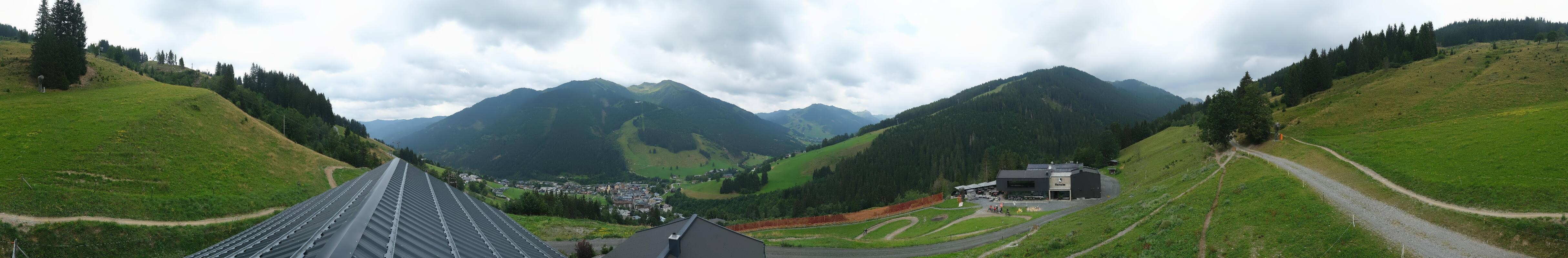 Archiv Foto Webcam Saalbach - Blick von der Maisalm