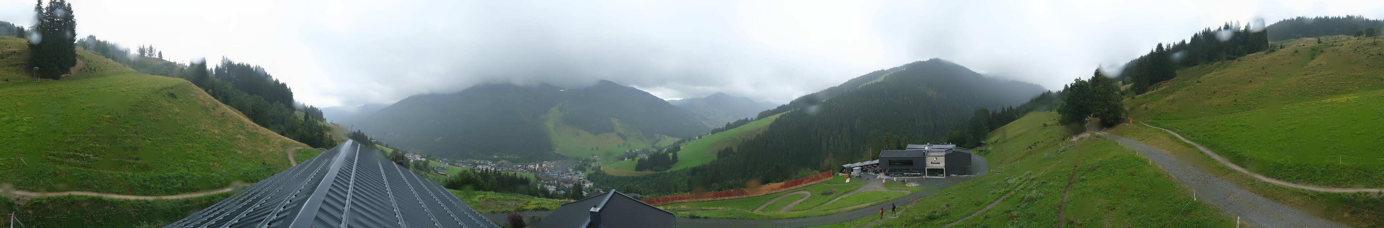 Archiv Foto Webcam Saalbach - Blick von der Maisalm