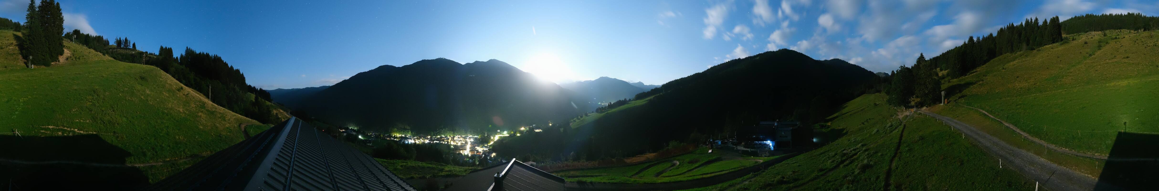 Archiv Foto Webcam Saalbach - Blick von der Maisalm