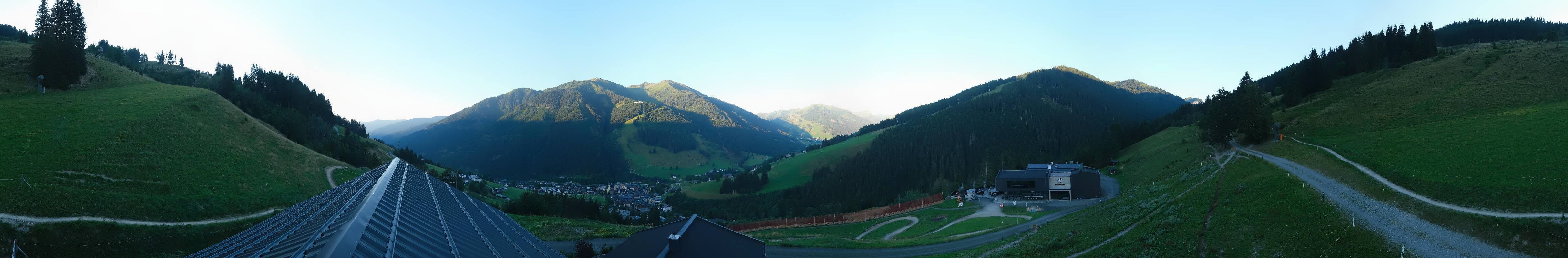 Archiv Foto Webcam Saalbach - Blick von der Maisalm