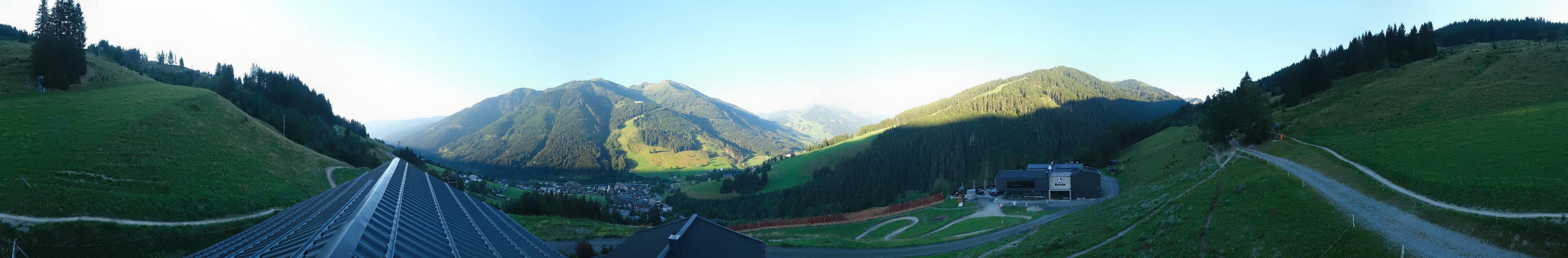 Archiv Foto Webcam Saalbach - Blick von der Maisalm