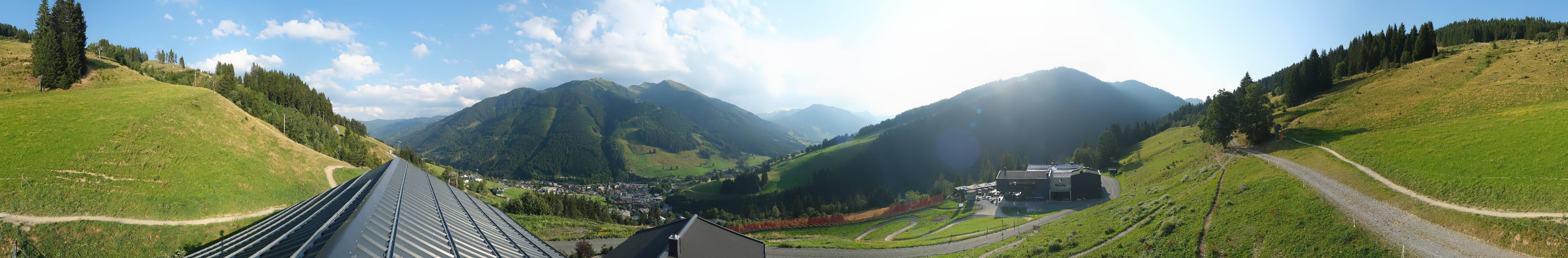 Archiv Foto Webcam Saalbach - Blick von der Maisalm