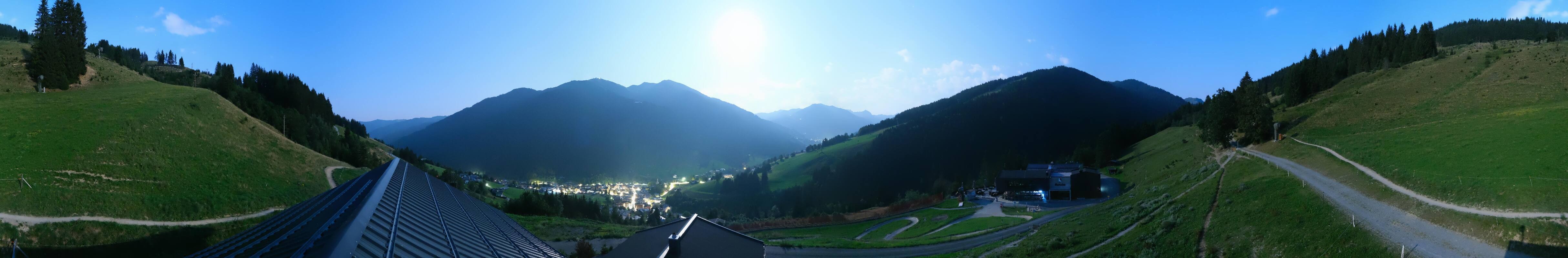 Archiv Foto Webcam Saalbach - Blick von der Maisalm
