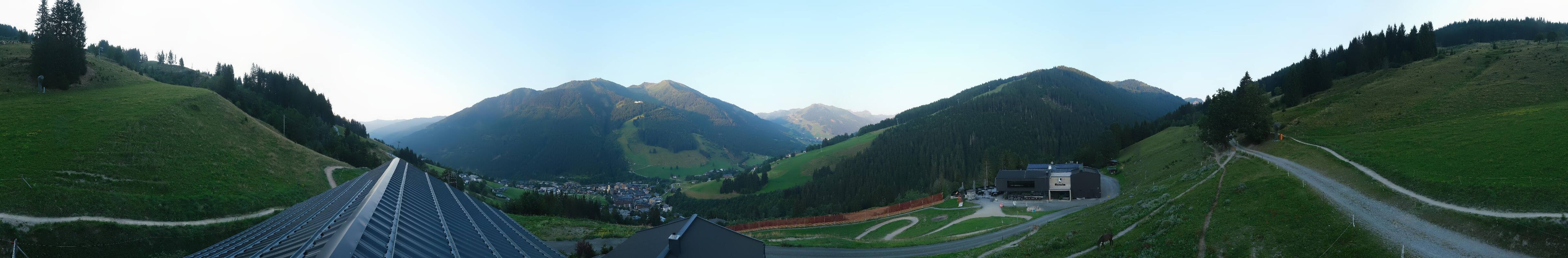 Archiv Foto Webcam Saalbach - Blick von der Maisalm