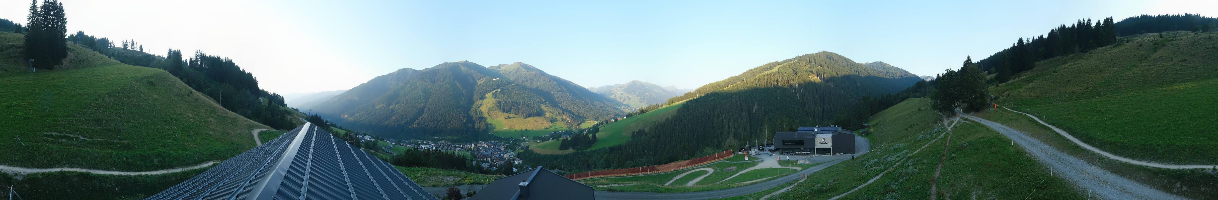 Archiv Foto Webcam Saalbach - Blick von der Maisalm
