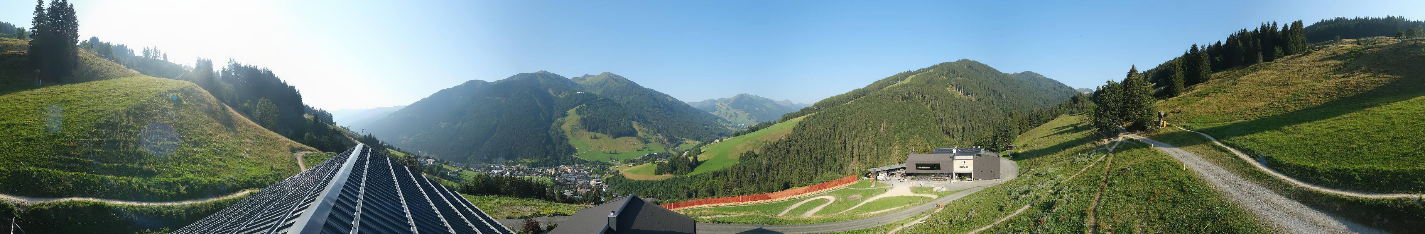 Archiv Foto Webcam Saalbach - Blick von der Maisalm