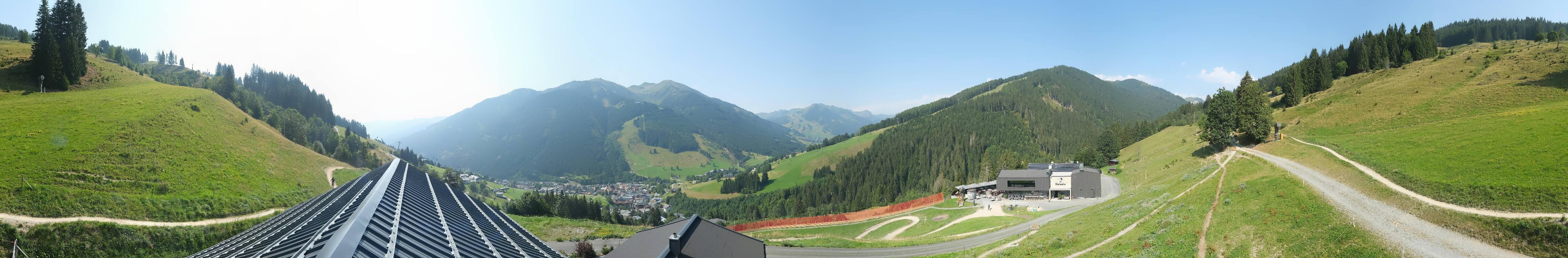 Archiv Foto Webcam Saalbach - Blick von der Maisalm