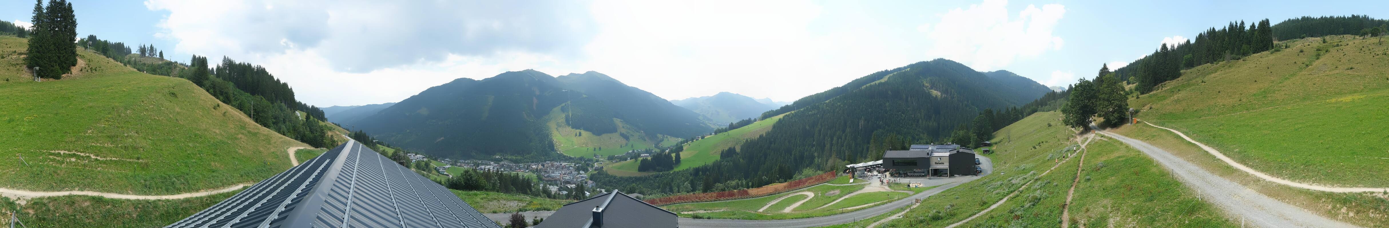 Archiv Foto Webcam Saalbach - Blick von der Maisalm