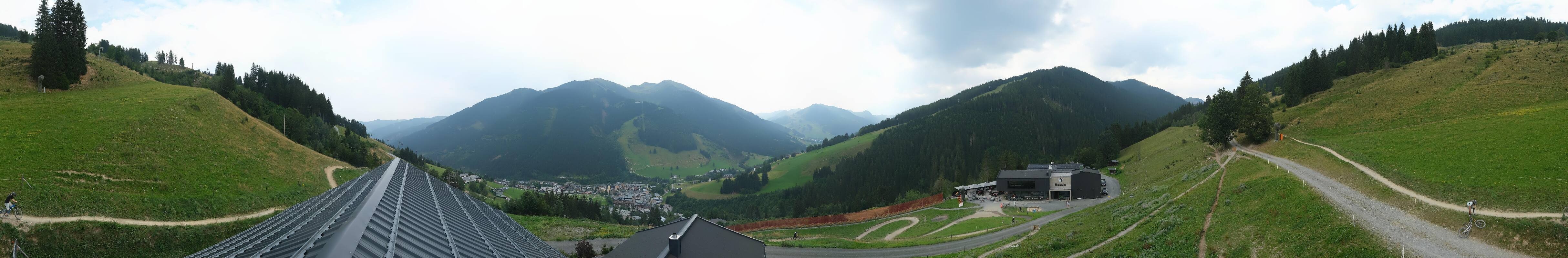 Archiv Foto Webcam Saalbach - Blick von der Maisalm