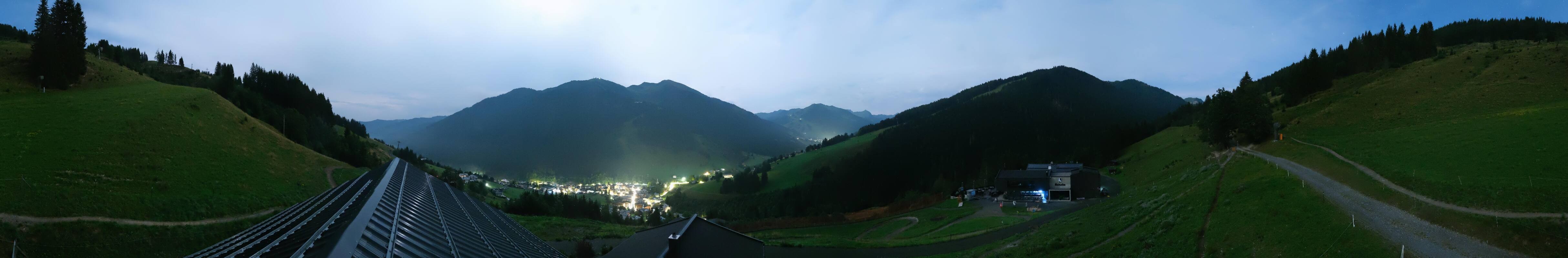 Archiv Foto Webcam Saalbach - Blick von der Maisalm