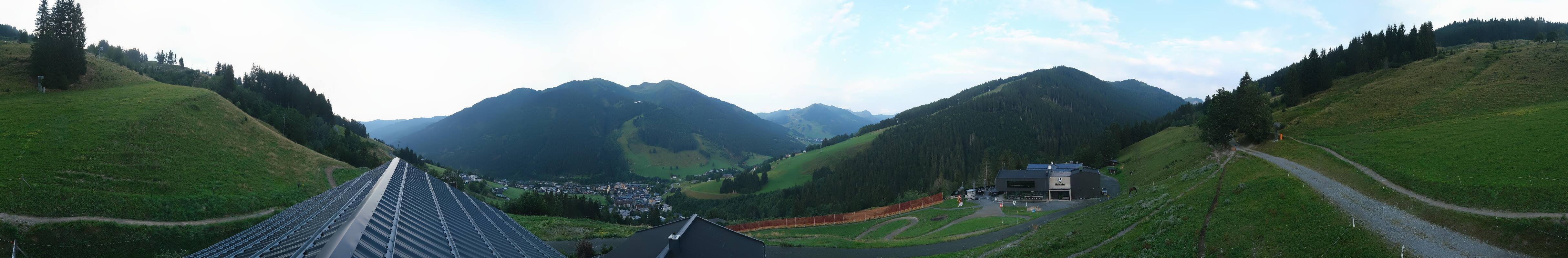 Archiv Foto Webcam Saalbach - Blick von der Maisalm