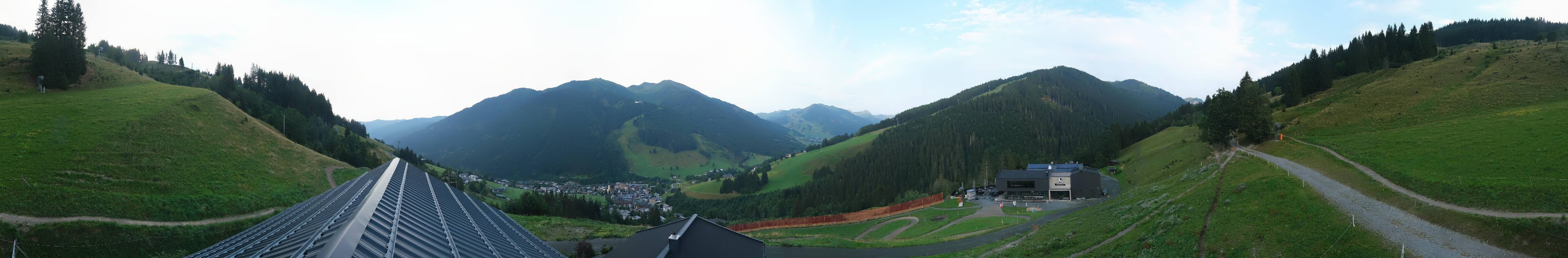 Archiv Foto Webcam Saalbach - Blick von der Maisalm