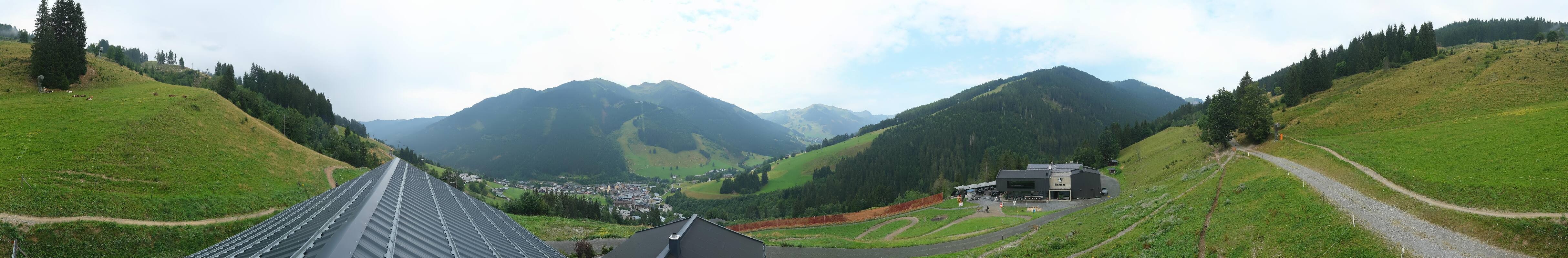 Archiv Foto Webcam Saalbach - Blick von der Maisalm