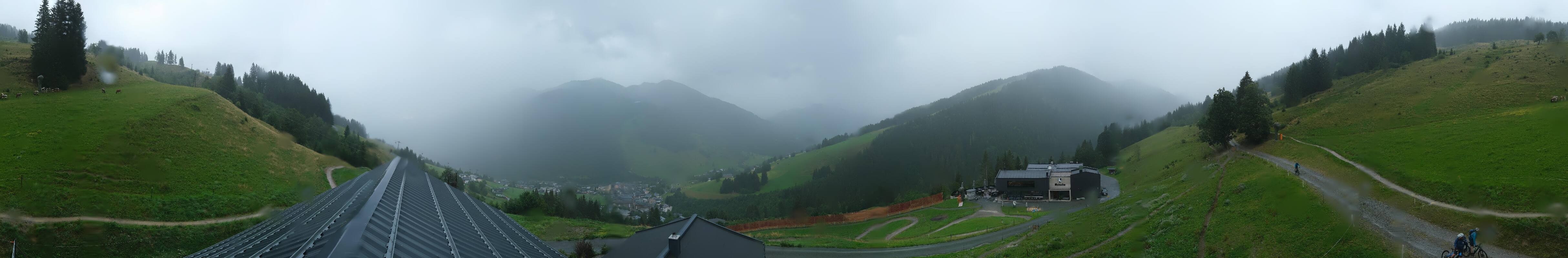 Archiv Foto Webcam Saalbach - Blick von der Maisalm