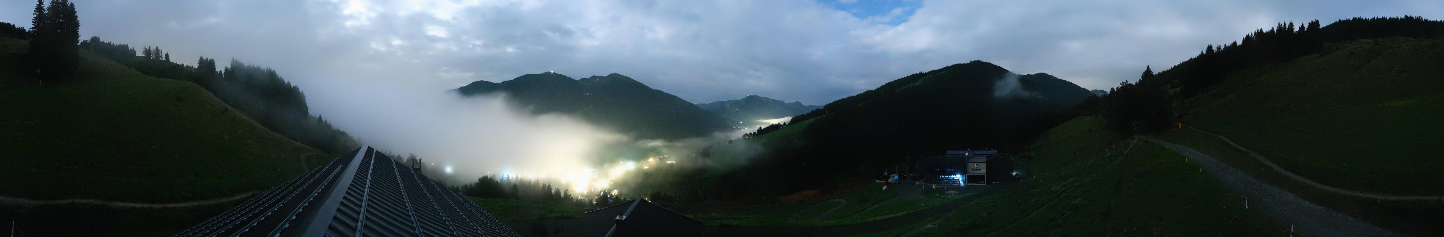 Archiv Foto Webcam Saalbach - Blick von der Maisalm