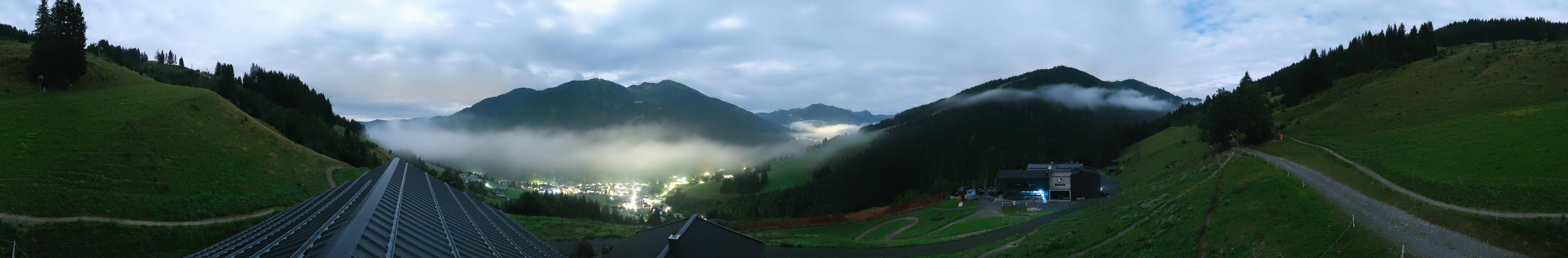 Archiv Foto Webcam Saalbach - Blick von der Maisalm