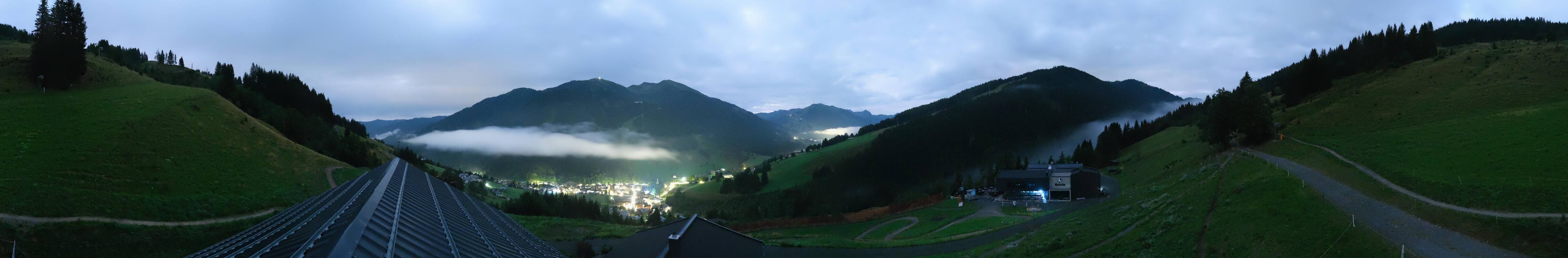 Archiv Foto Webcam Saalbach - Blick von der Maisalm